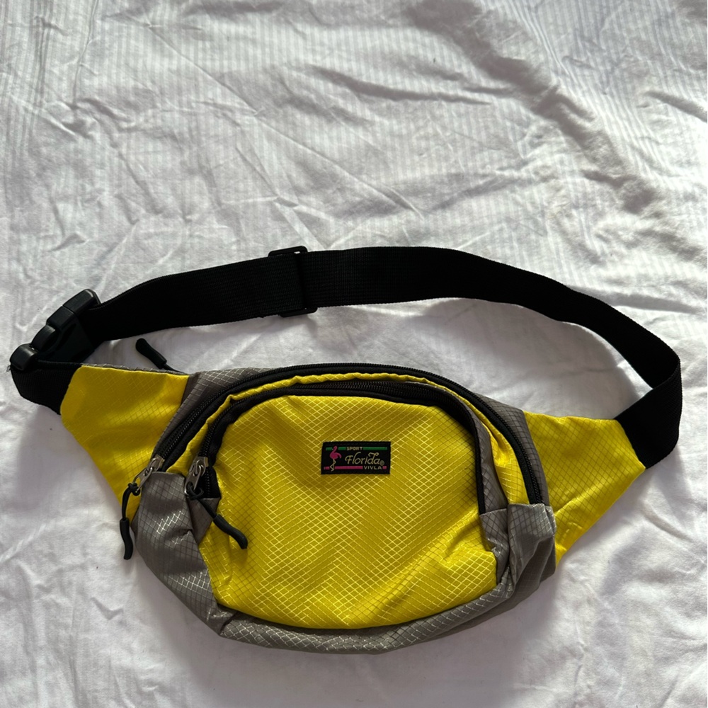 Yellow and Gray Bag